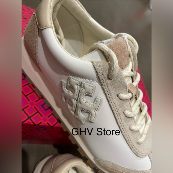 Tory Burch Vintage Nylon Training Sneaker Shoes - Picture 5 of 6